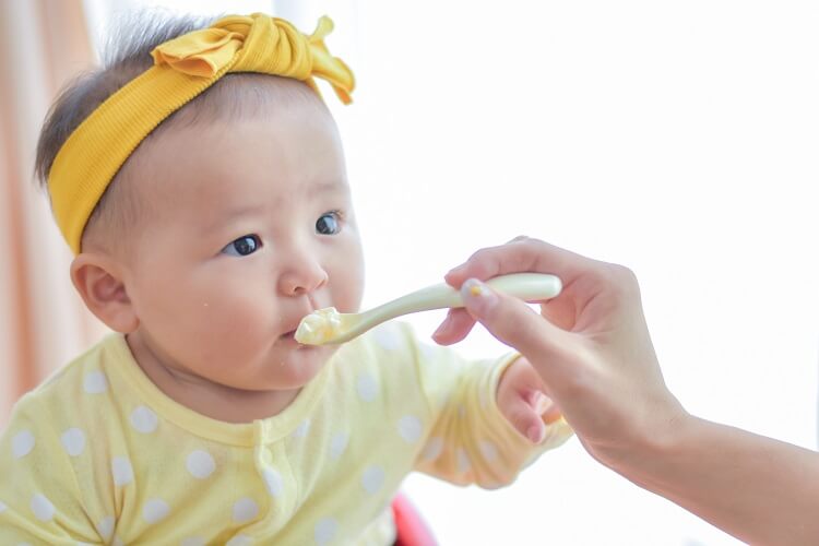 生後６ヵ月の赤ちゃんの離乳食まとめ 離乳食の進め方や２回食など紹介 リトル ママ Web
