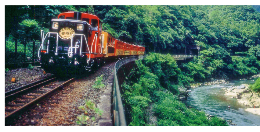 関西週末の絶景 トロッコ列車