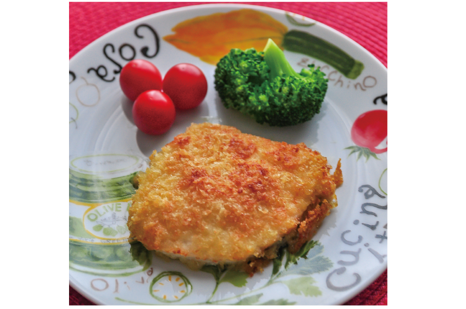 メカジキのパン粉焼き