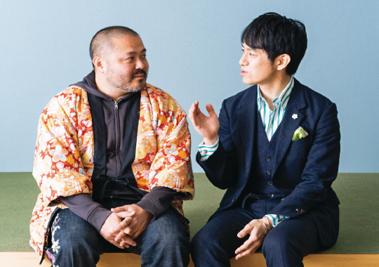 谷口亮　×　森社長　対談