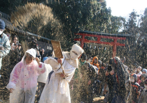 砂かけ祭
