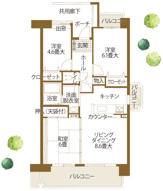 北九州市小倉北区　UR賃貸